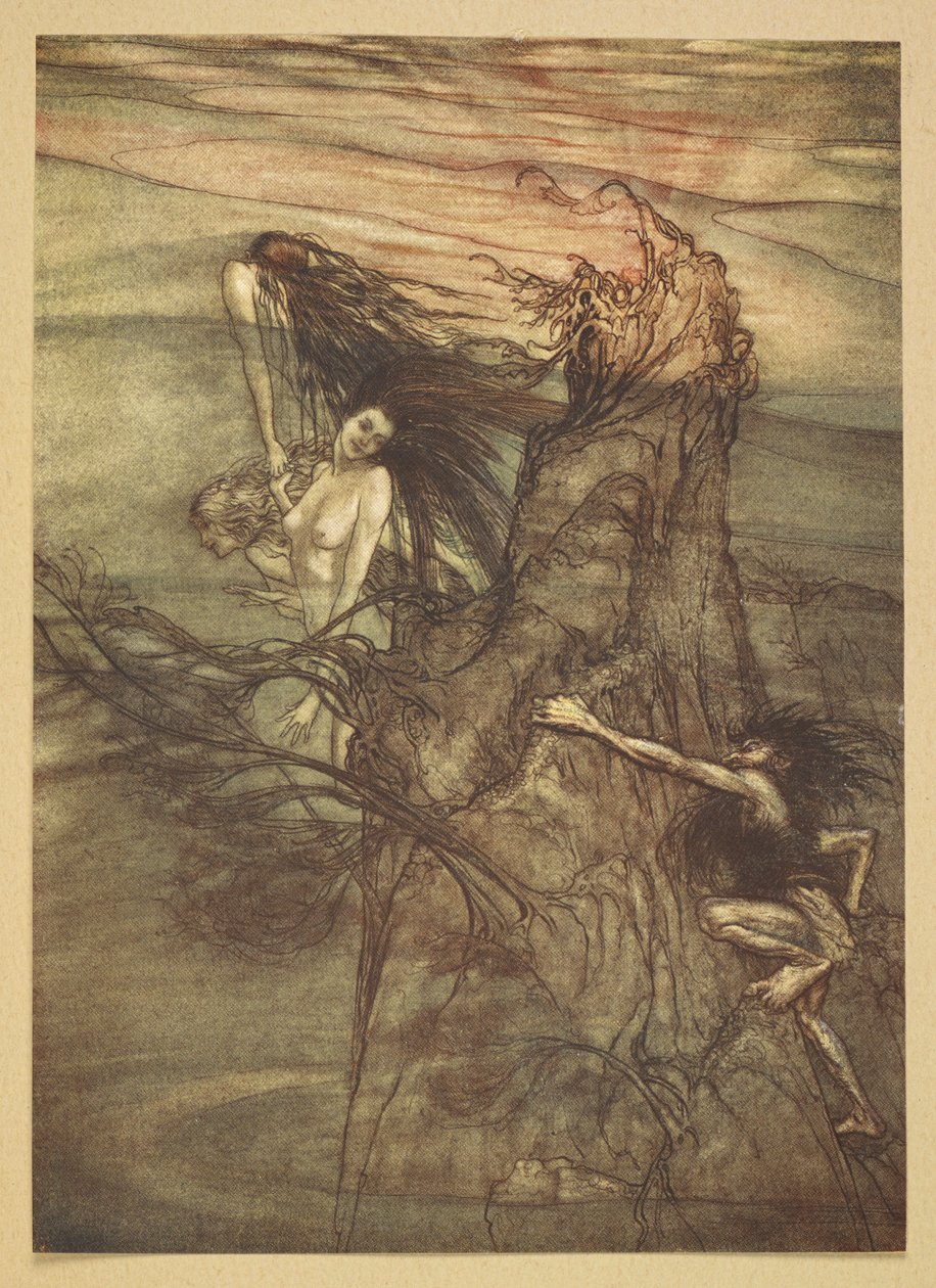 De Rijnmaagd. door Arthur Rackham