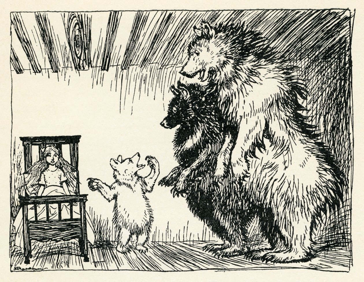 De drie beren door Arthur Rackham