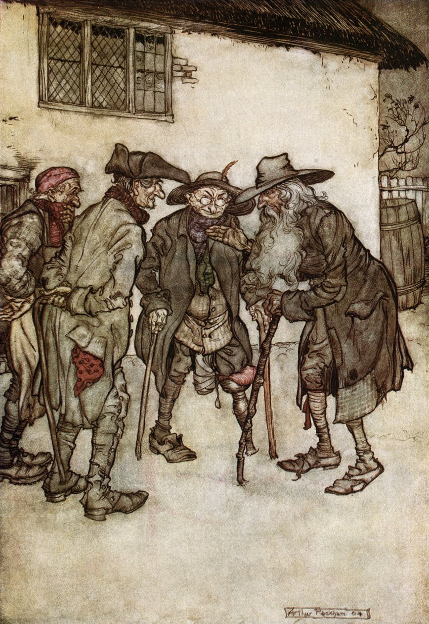 Onbekend beeld door Arthur Rackham