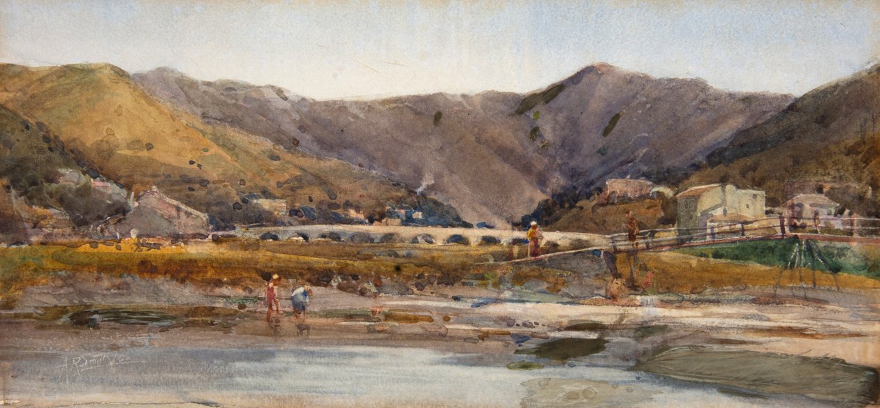 De Heuvels Achter Genua door Arthur Reginald Smith