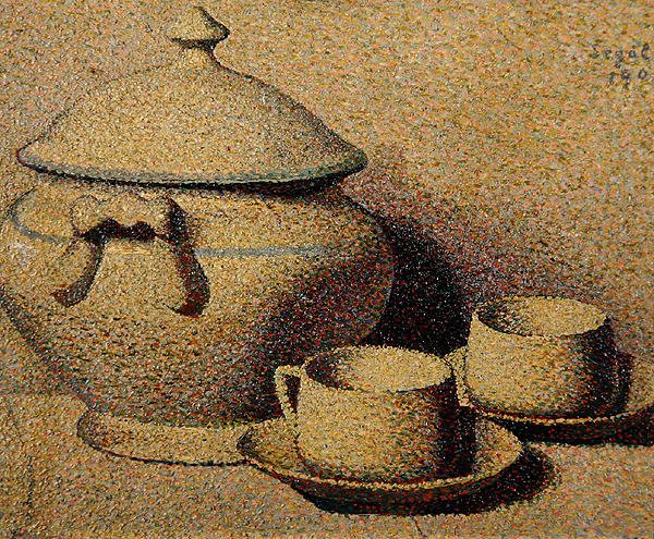 Porselein door Arthur Segal