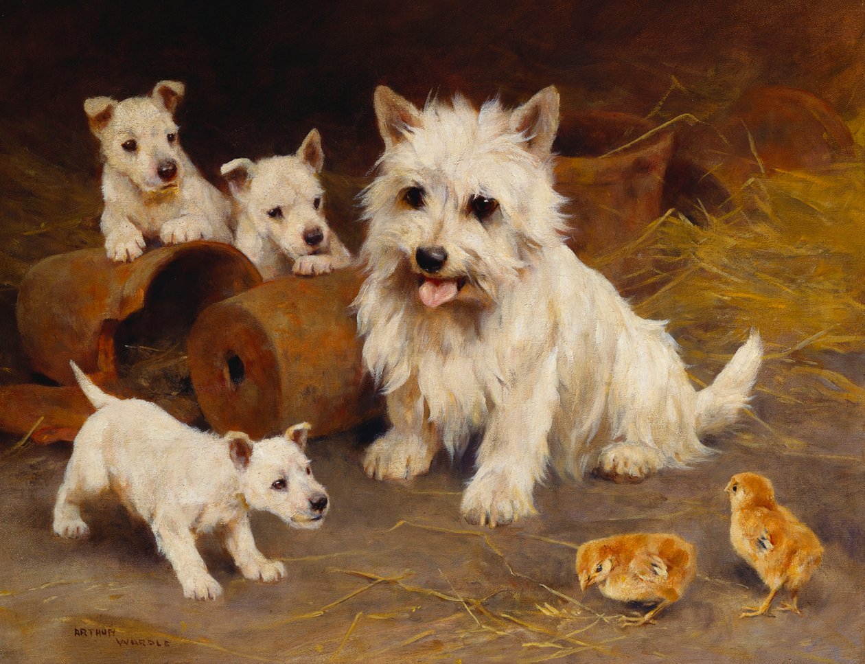 Vriend of Vijand door Arthur Wardle