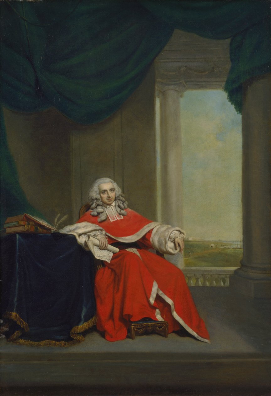 Sir Robert Chambers door Arthur William Devis