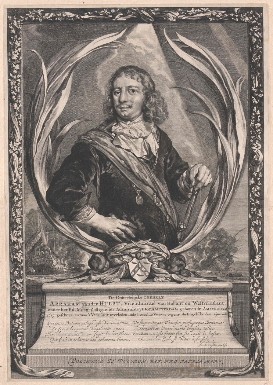 Abraham van der Hulst door Artist Unknown