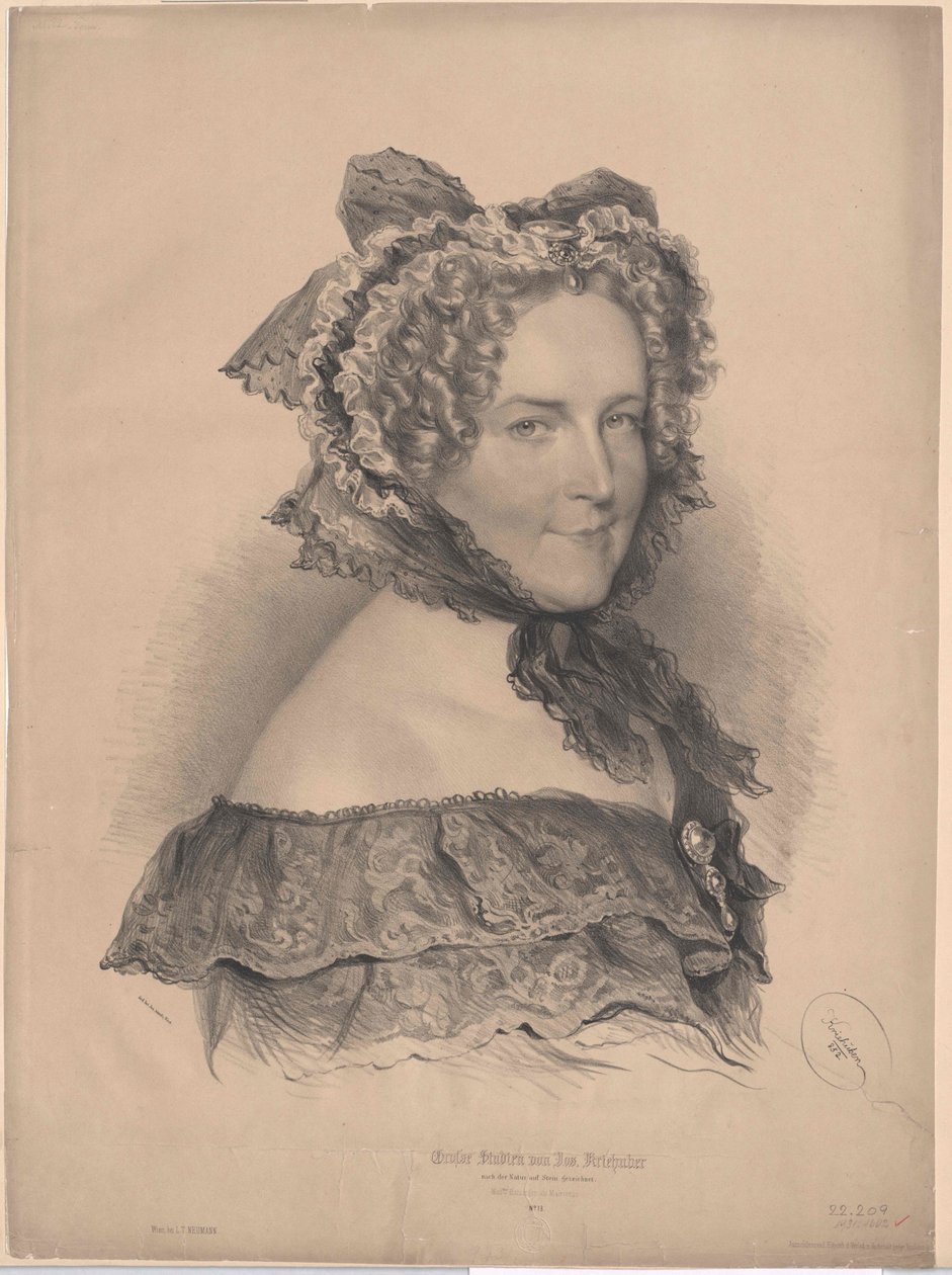 Amalie Haizinger door Artist Unknown