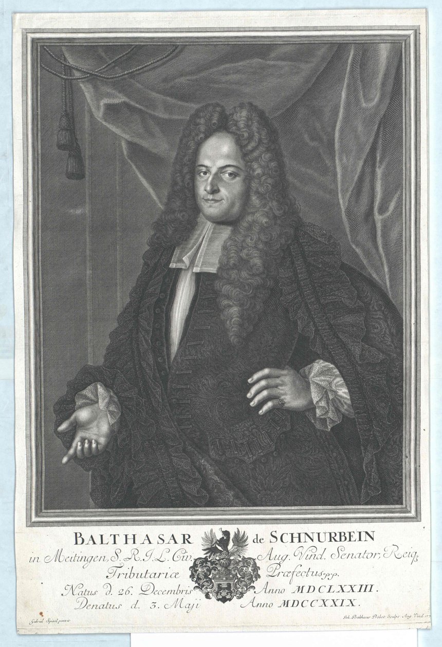 Balthazar Schnurbein von und zu Meitingen door Artist Unknown