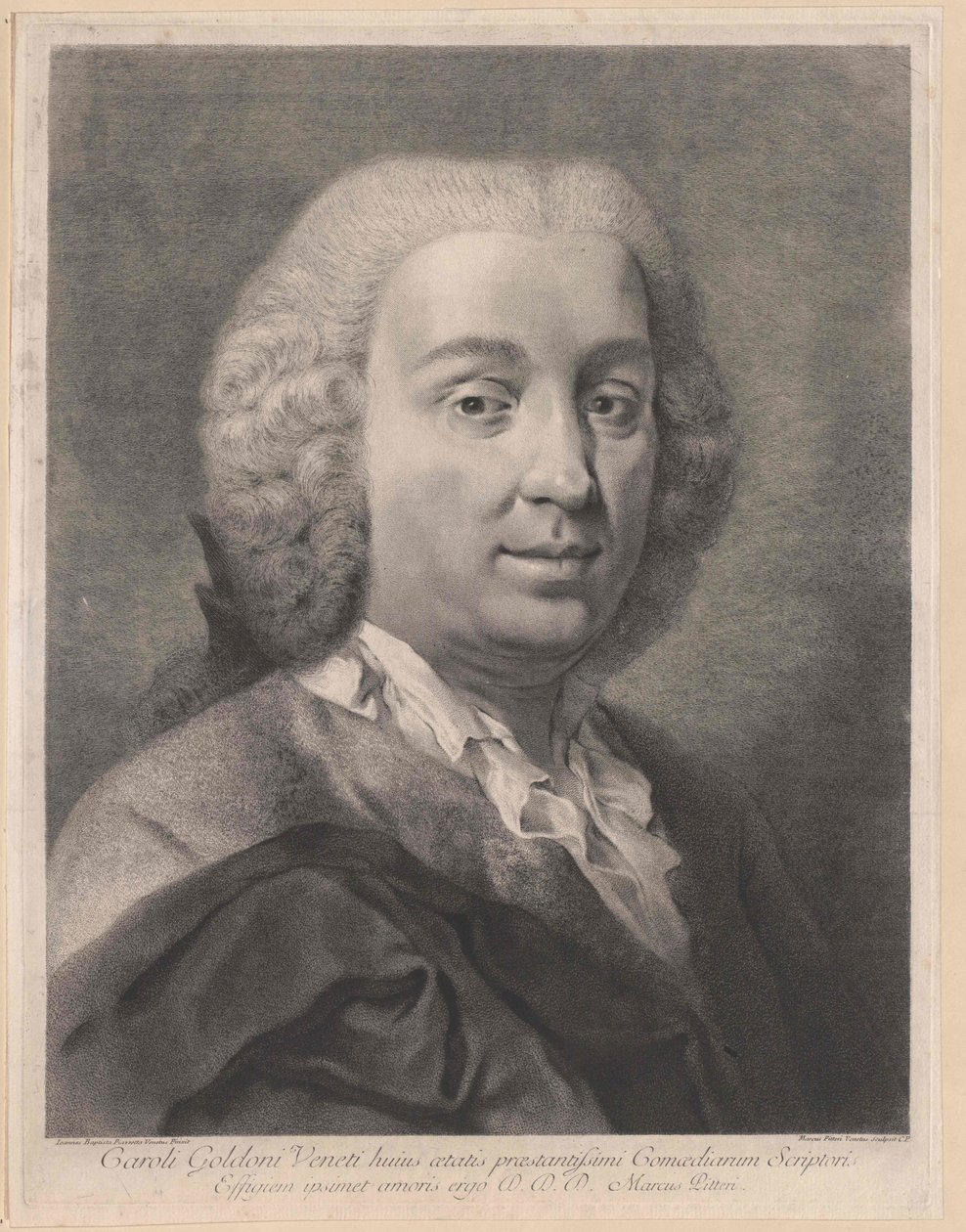 Carlo Goldoni door Artist Unknown