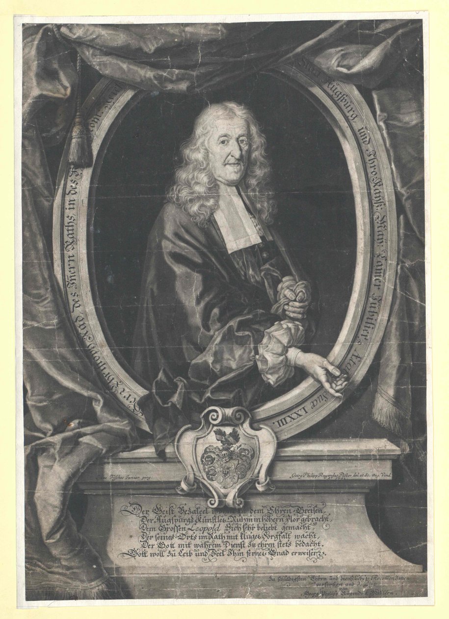 Christoph von Rad door Artist Unknown