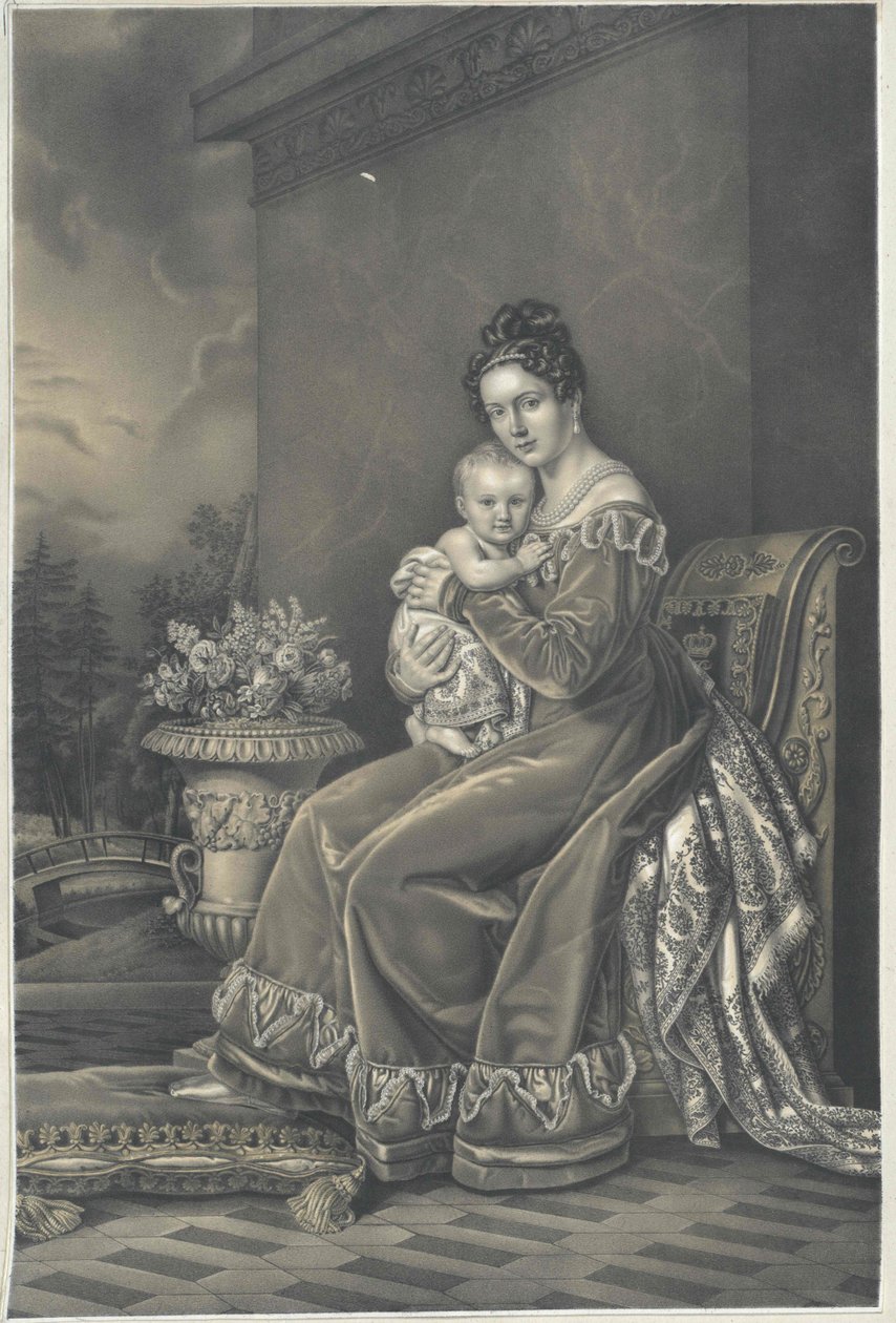Hertogin van Württemberg Pauline door Artist Unknown