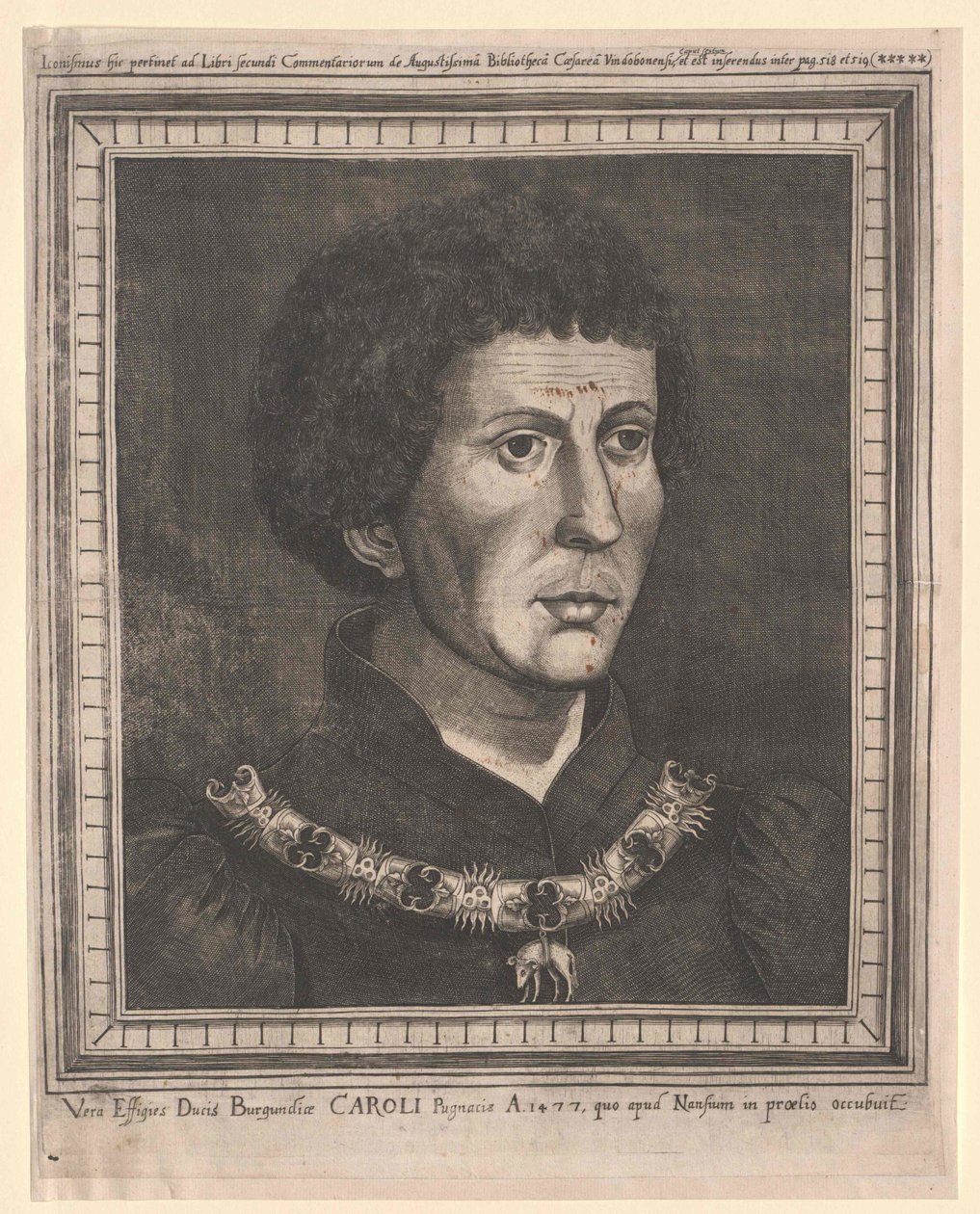 Hertog van Bourgondië Karel de Stoute door Artist Unknown