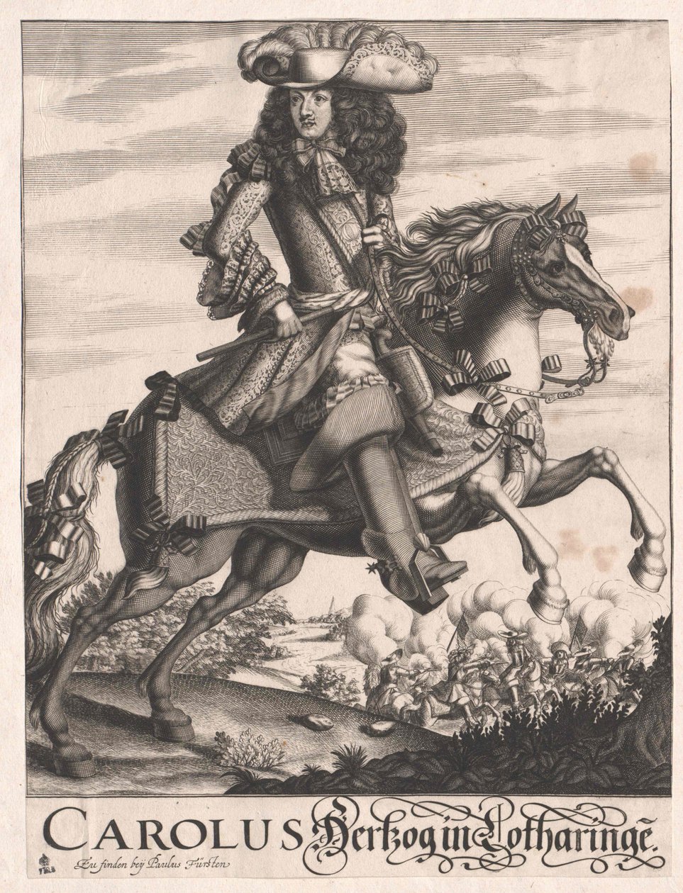 Hertog van Lotharingen Karel V. door Artist Unknown