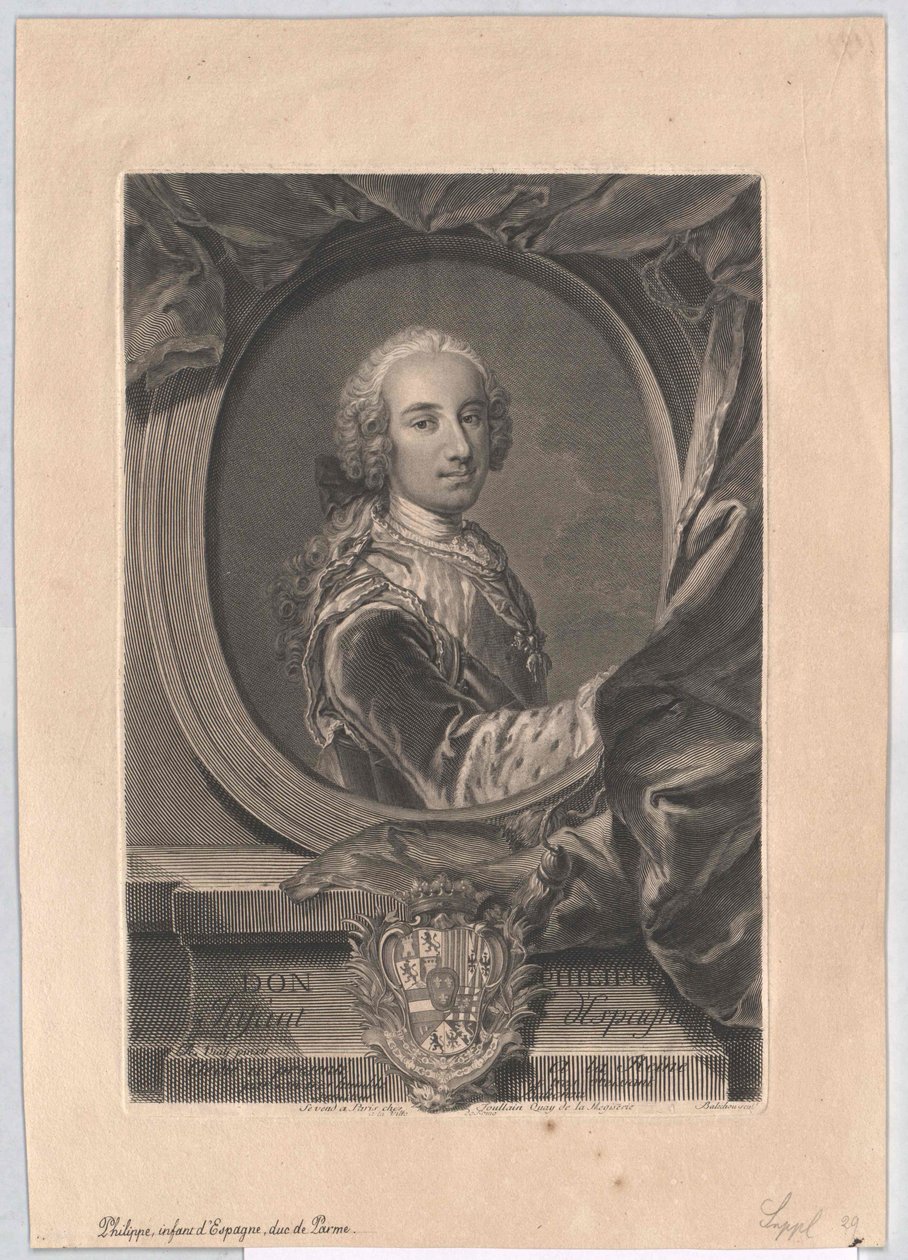 Hertog van Parma Philipp door Artist Unknown