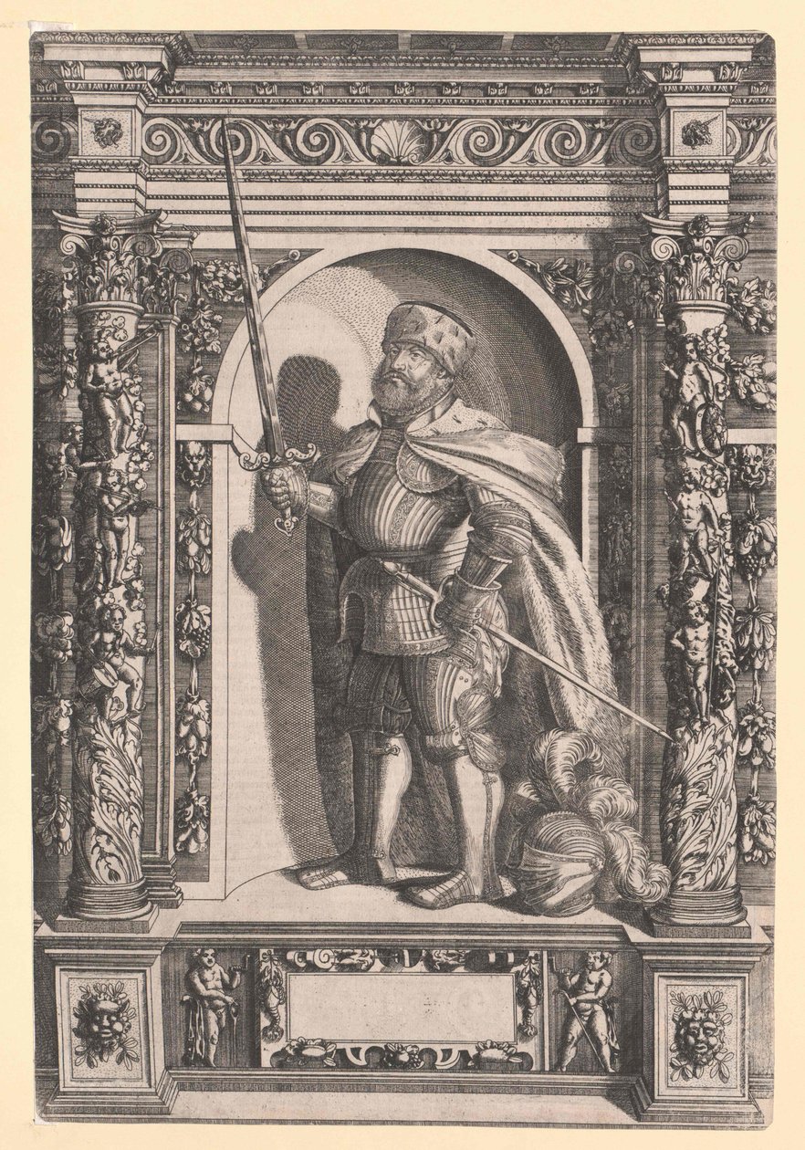 Keurvorst van Saksen Johann Frederik I door Artist Unknown