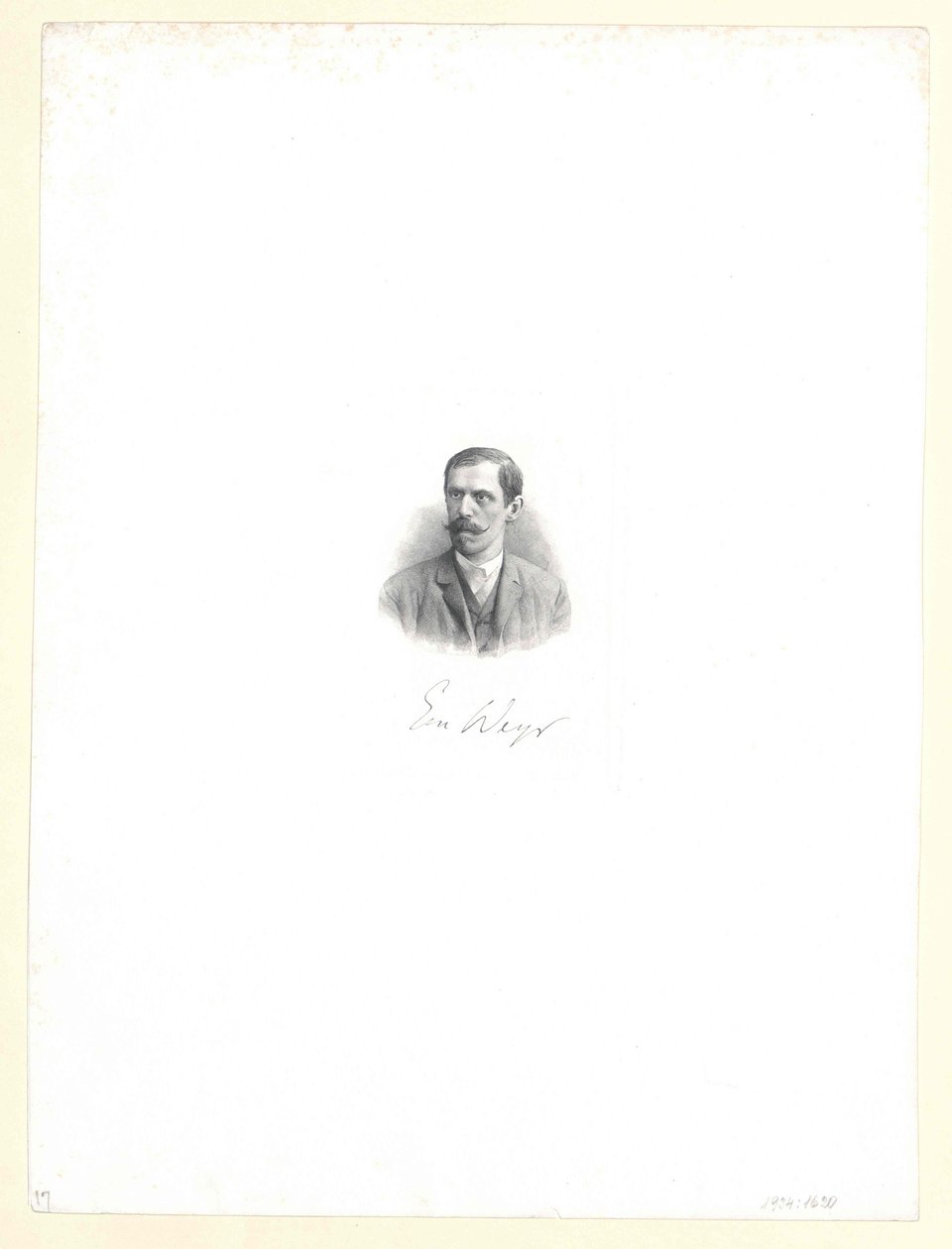 Emil Weyr door Artist Unknown