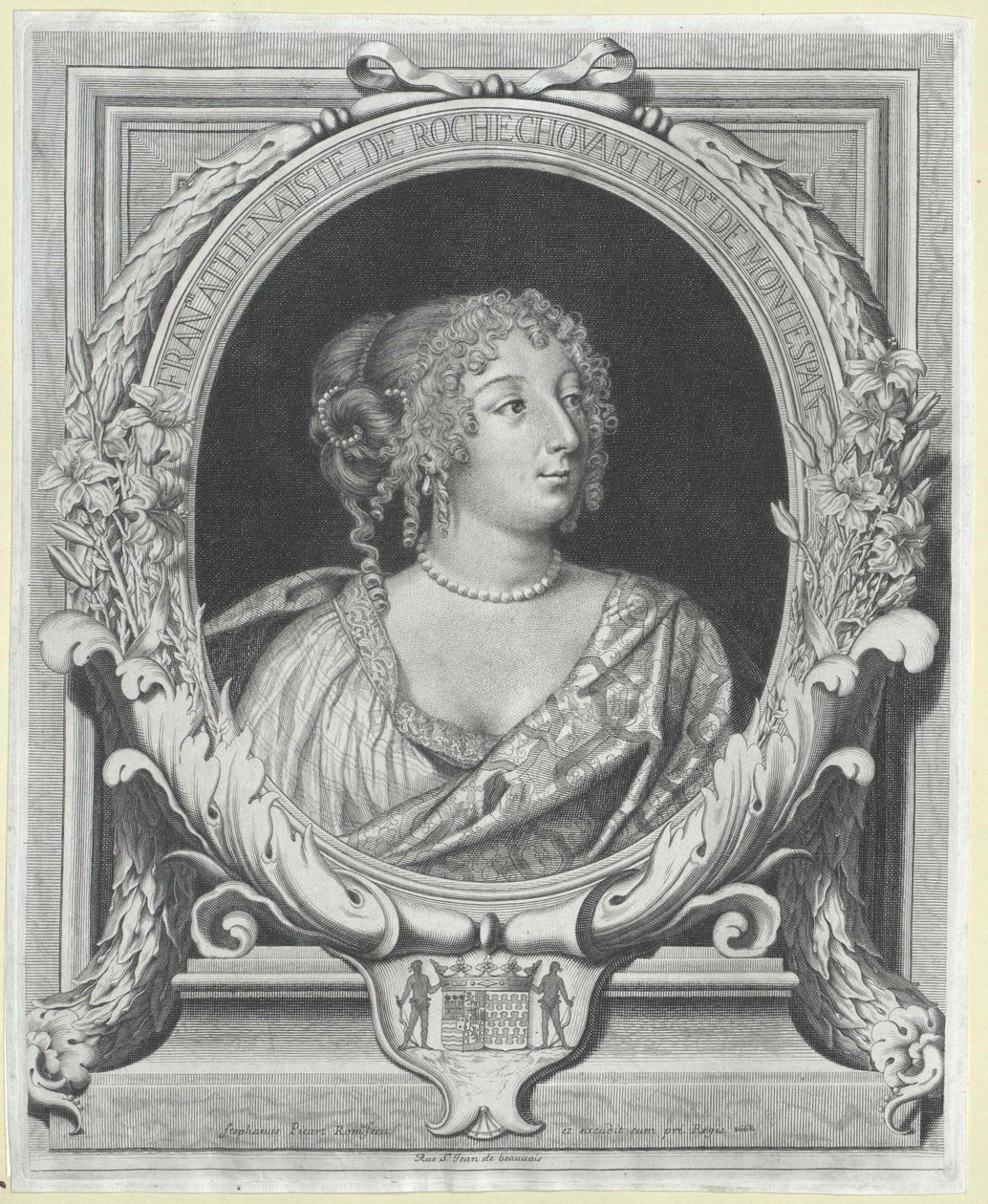 François Athénaïs markiezin de Montespan door Artist Unknown