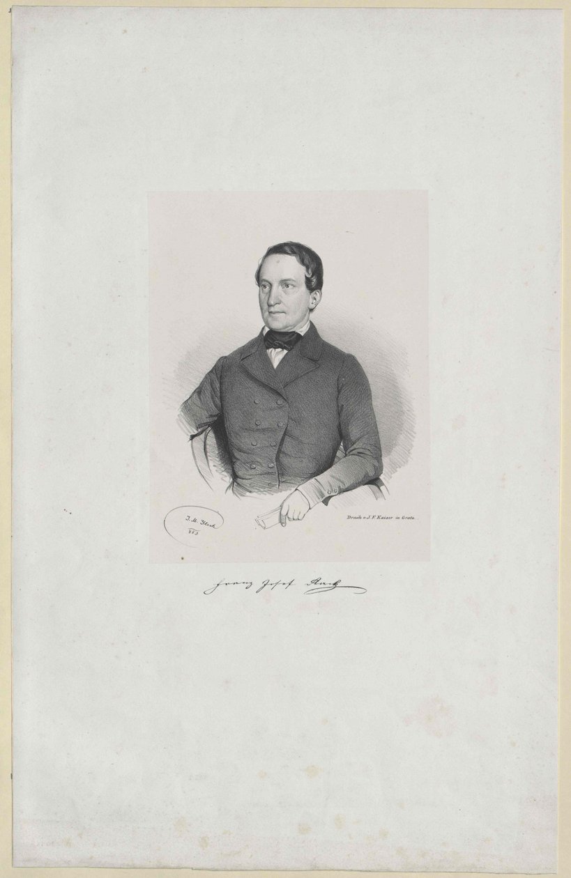 Francis Joseph stand door Artist Unknown