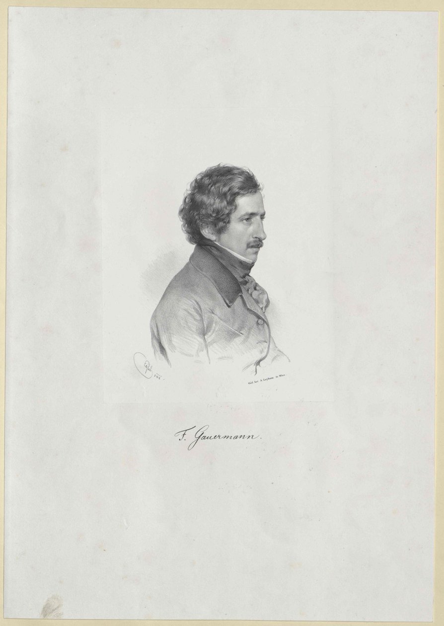 Friedrich Gauermann door Artist Unknown