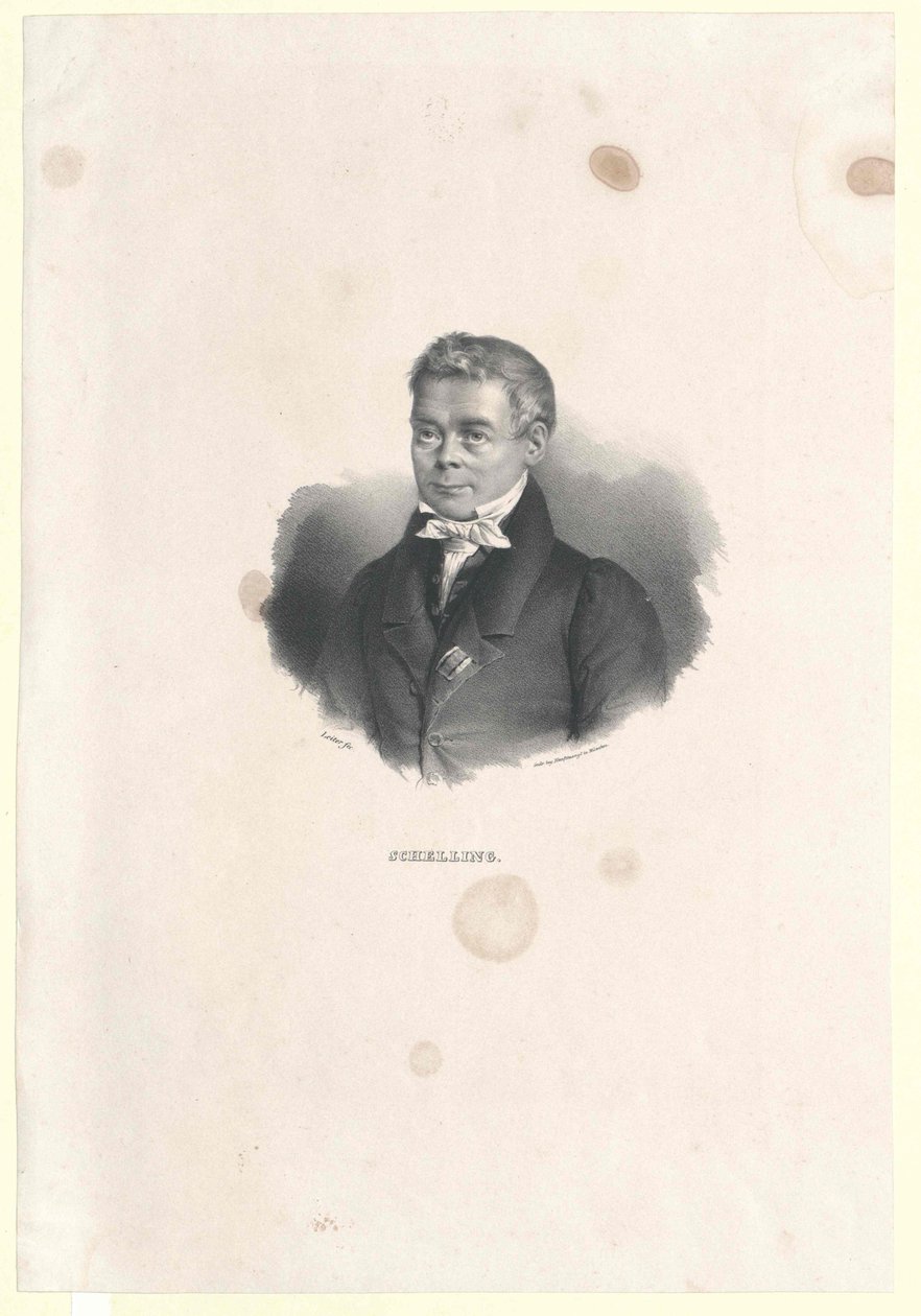 Friedrich von Schelling door Artist Unknown
