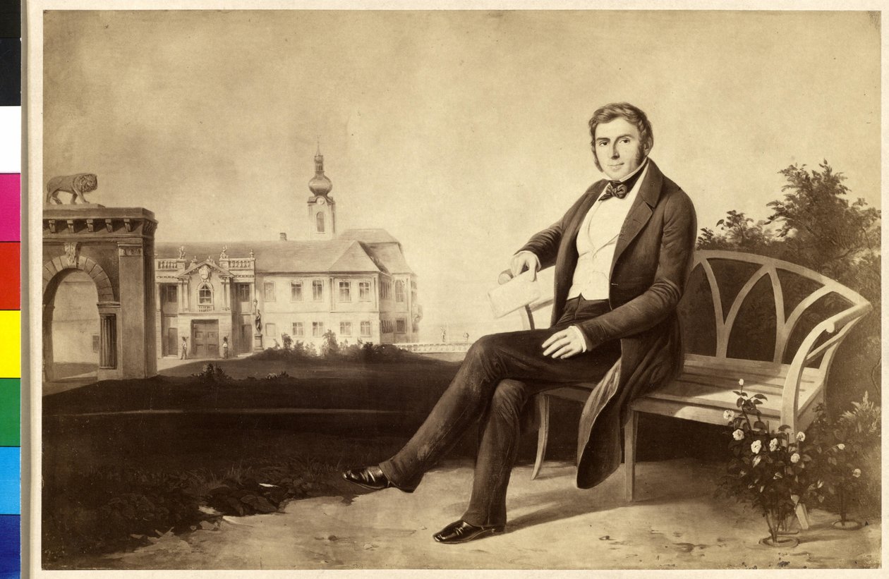 Gottfried Joseph von Parkfrieder door Artist Unknown
