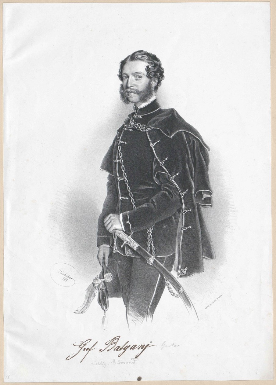 Guido graaf Batthyany van Nemet-Ujvar door Artist Unknown