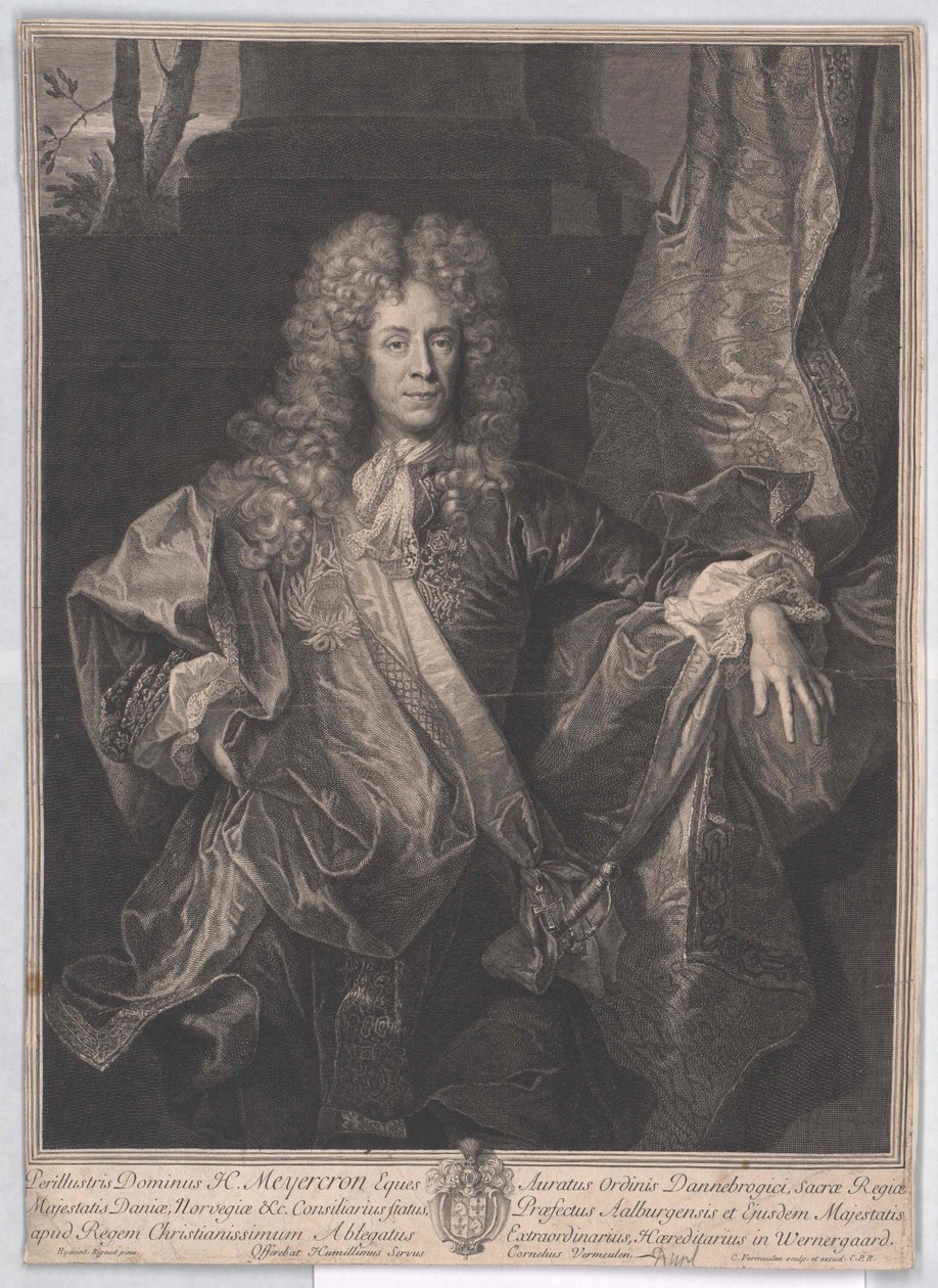 Henning Meyer de Meyercron door Artist Unknown