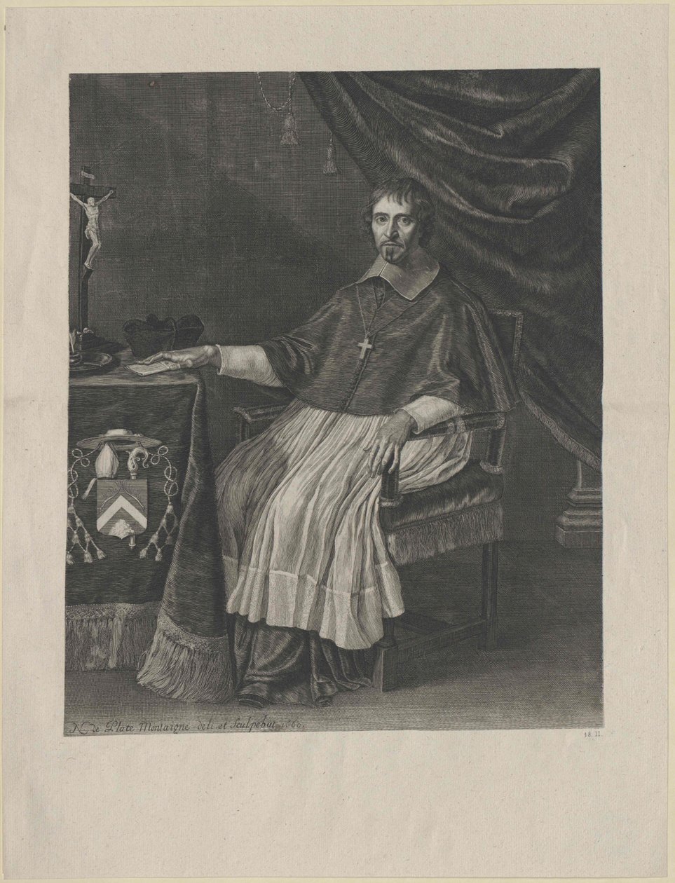 Henri Arnauld door Artist Unknown