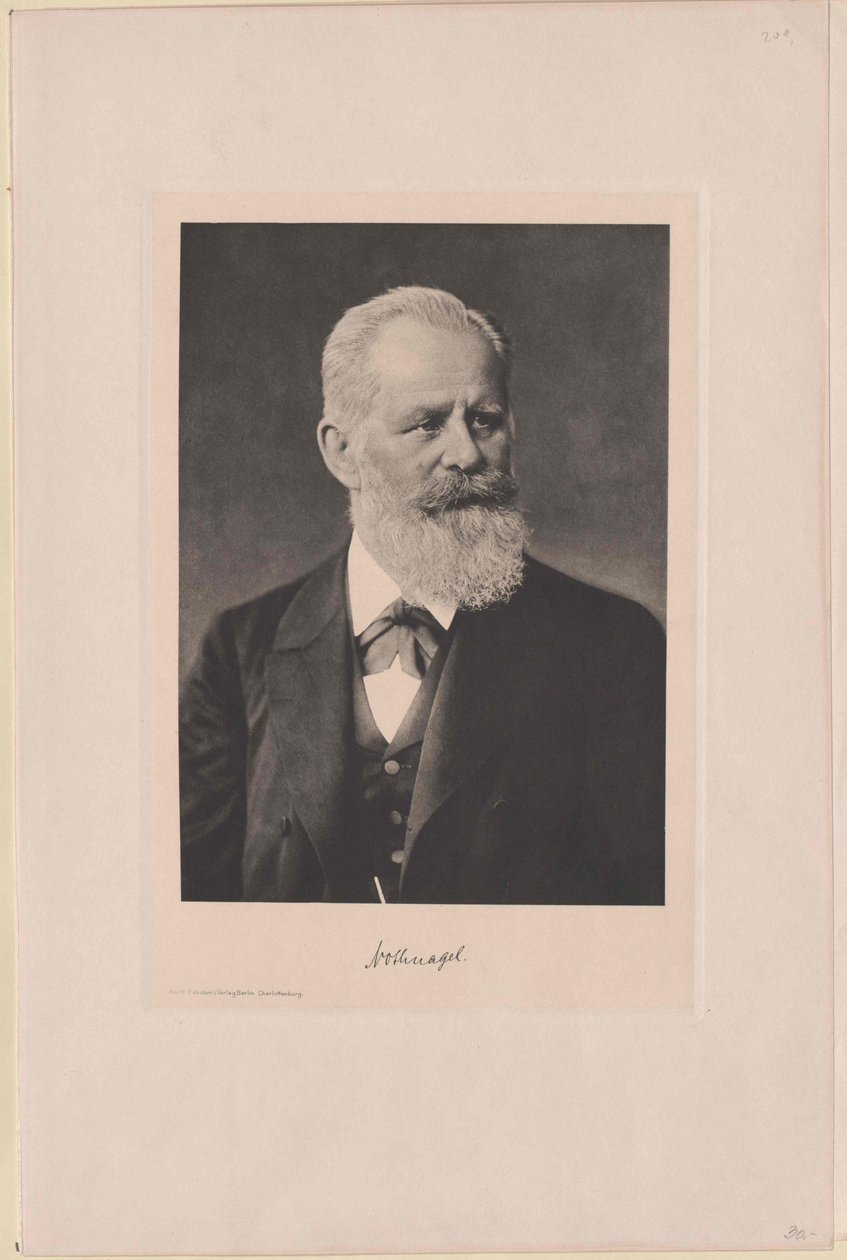 Hermann Nothnagel door Artist Unknown