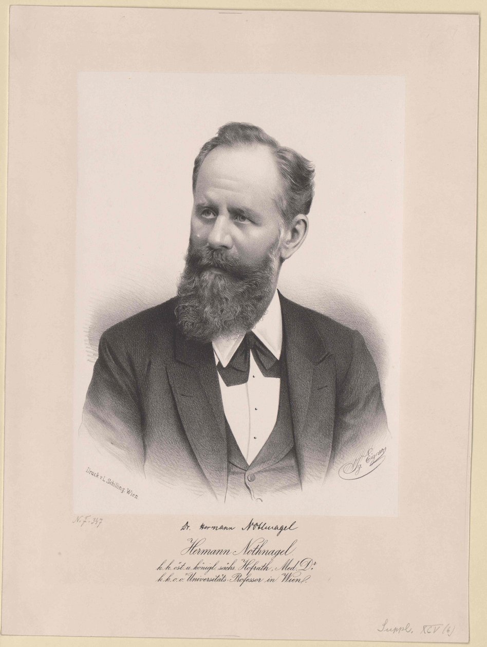 Hermann Nothnagel door Artist Unknown