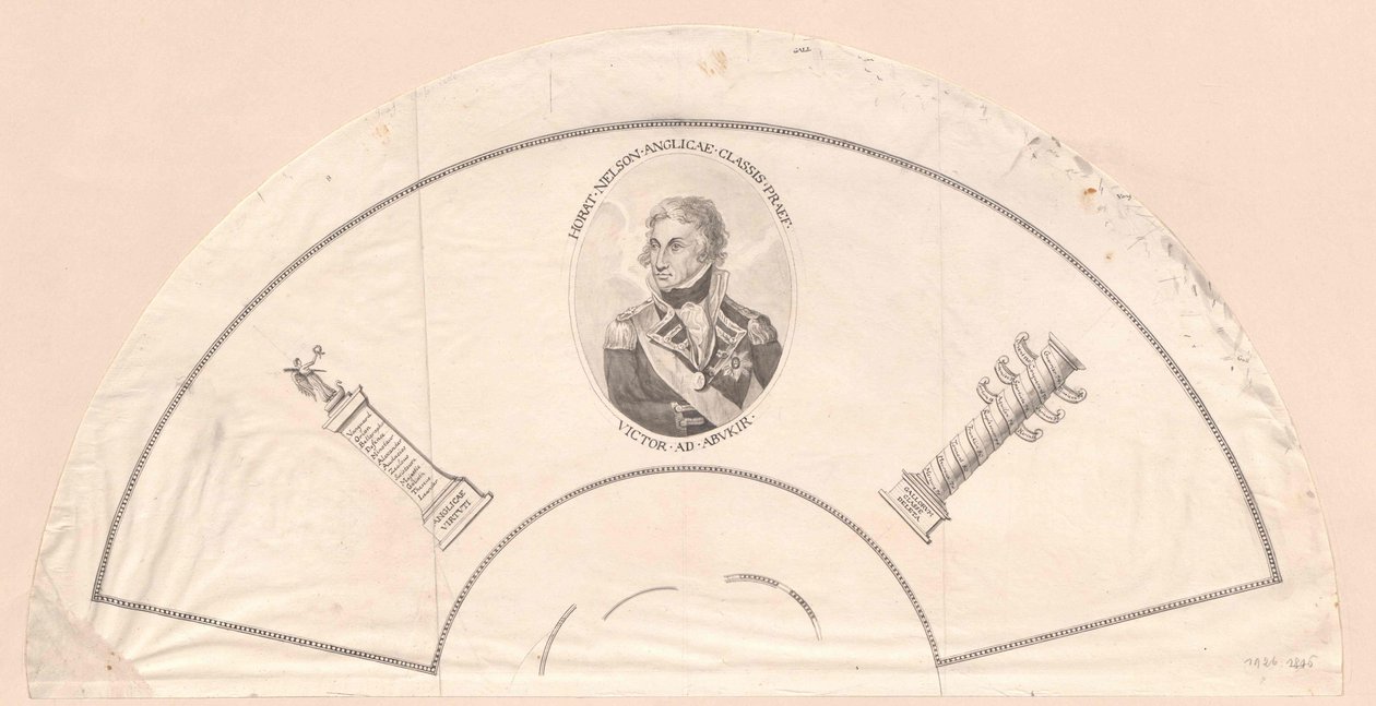 Horatio burggraaf Nelson door Artist Unknown