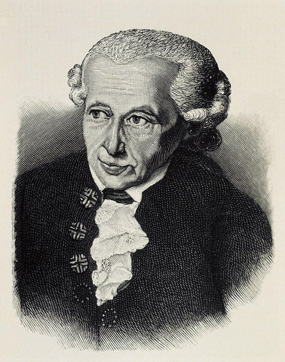 Immanuel Kant (gravure) door Artist Unknown