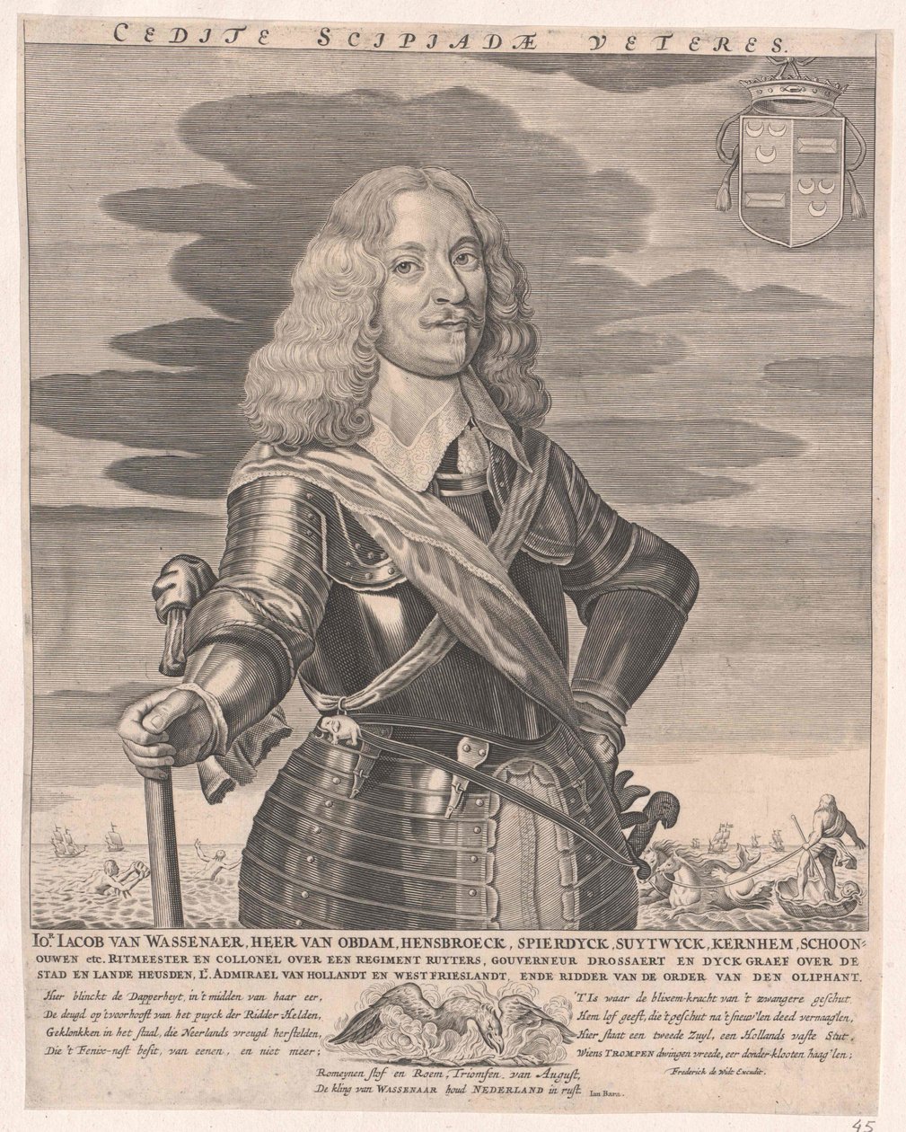 Jakob van Wassenaer-Obdam door Artist Unknown