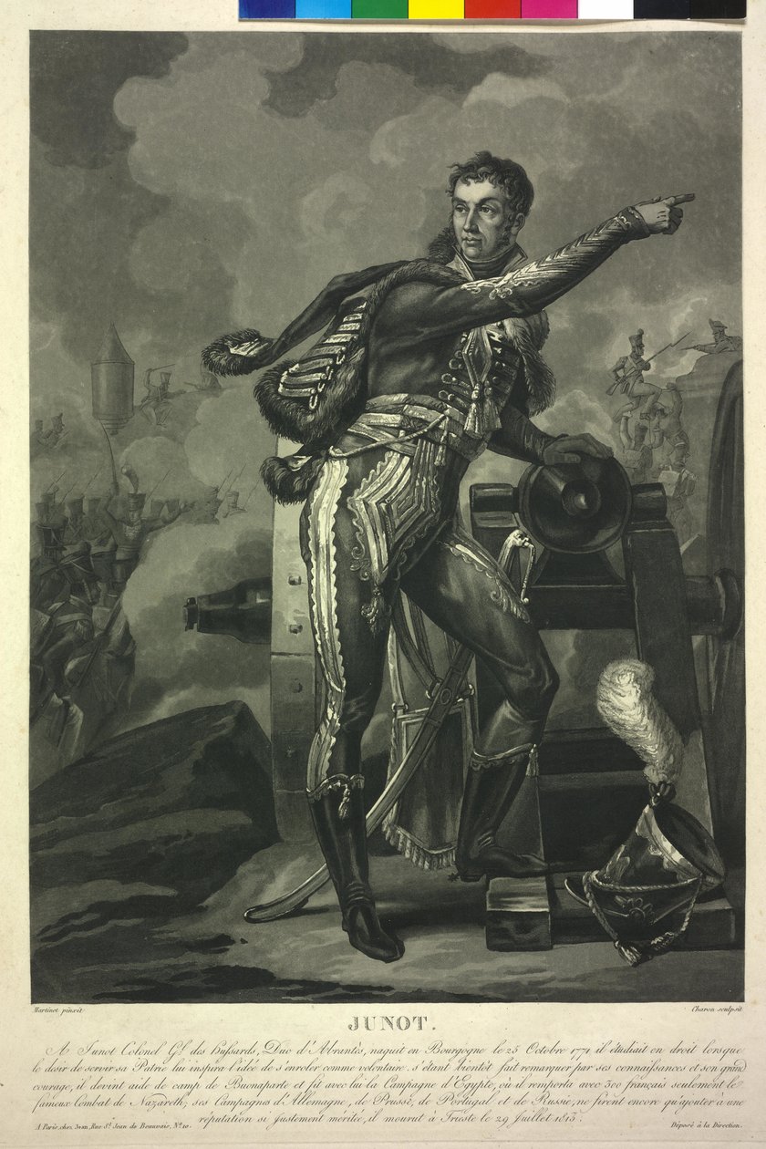 Jean Andoche Junot (gravure) door Artist Unknown