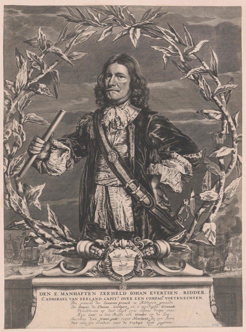 Johan Evertsen door Artist Unknown