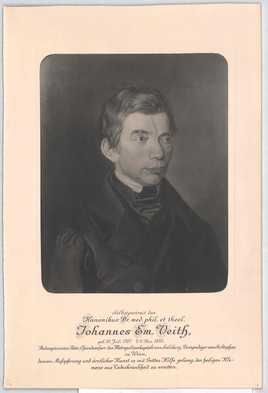 Johann Immanuel Veith door Artist Unknown