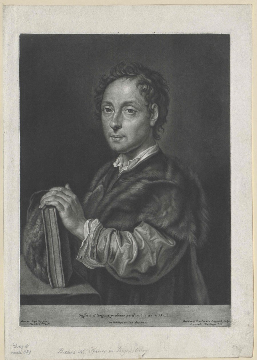 Johann Matteüs Barth door Artist Unknown