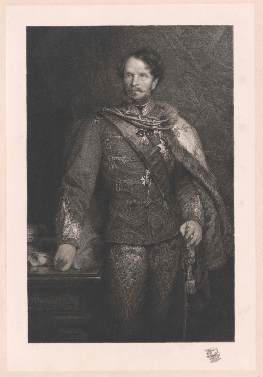 Julius graaf Andrassy door Artist Unknown
