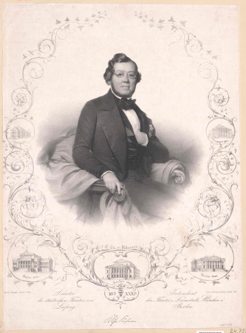 Karl Theodor von Kuestner door Artist Unknown