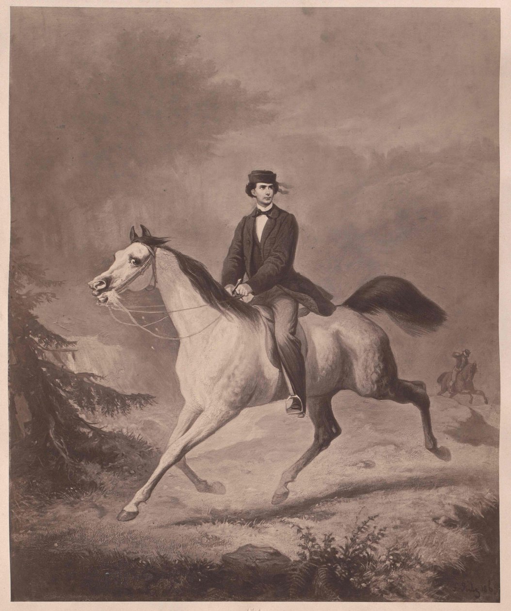 Koning van Beieren Lodewijk II door Artist Unknown