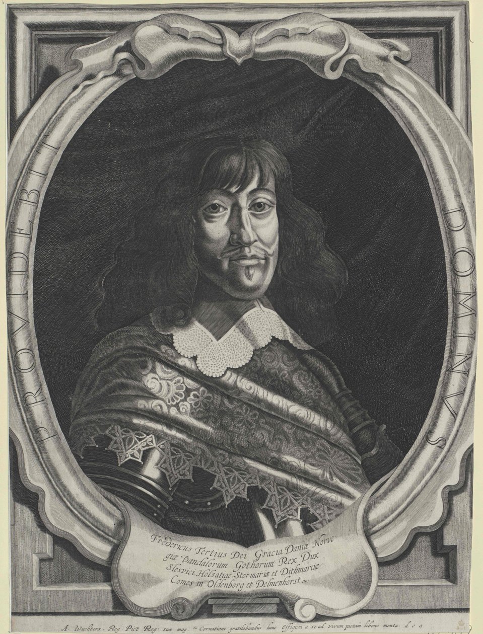 Koning van Denemarken Frederik III door Artist Unknown