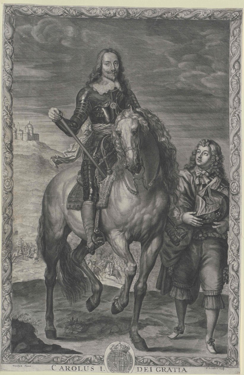 Koning van Engeland Charles I door Artist Unknown