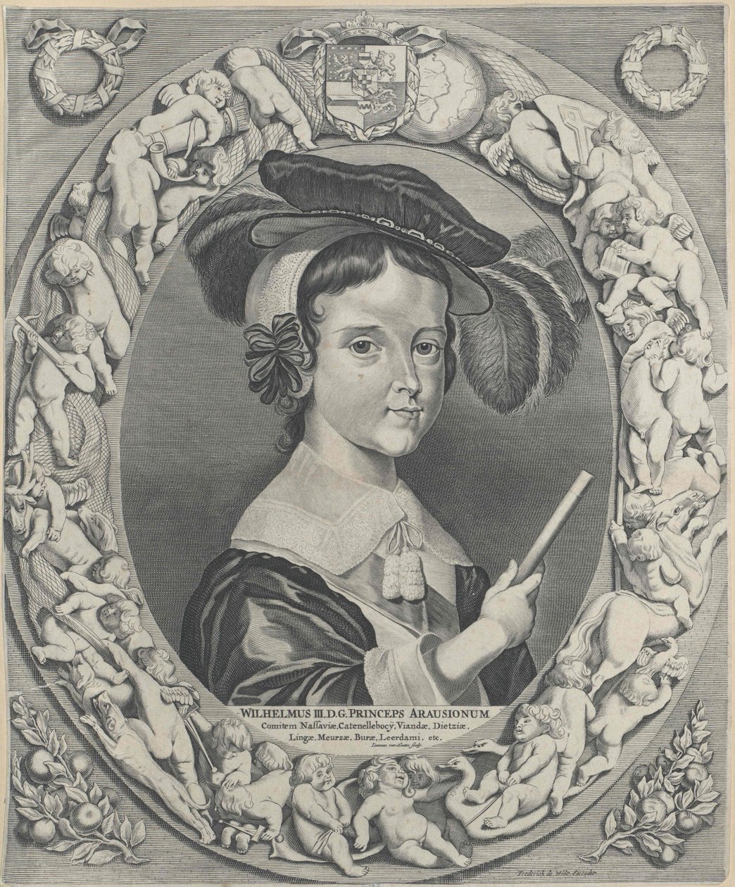 Koning van Engeland Willem III door Artist Unknown