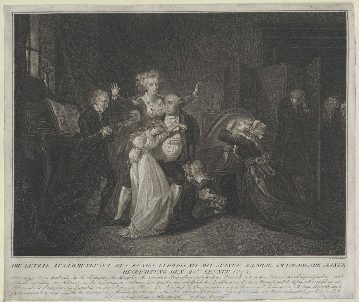 Koning van Frankrijk Lodewijk XVI door Artist Unknown