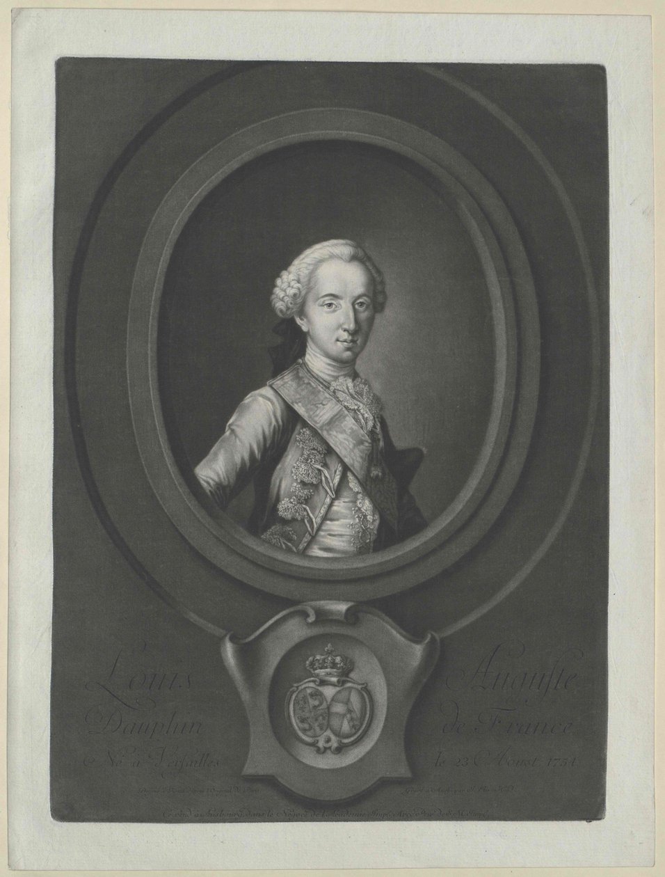 Koning van Frankrijk Lodewijk XVI door Artist Unknown