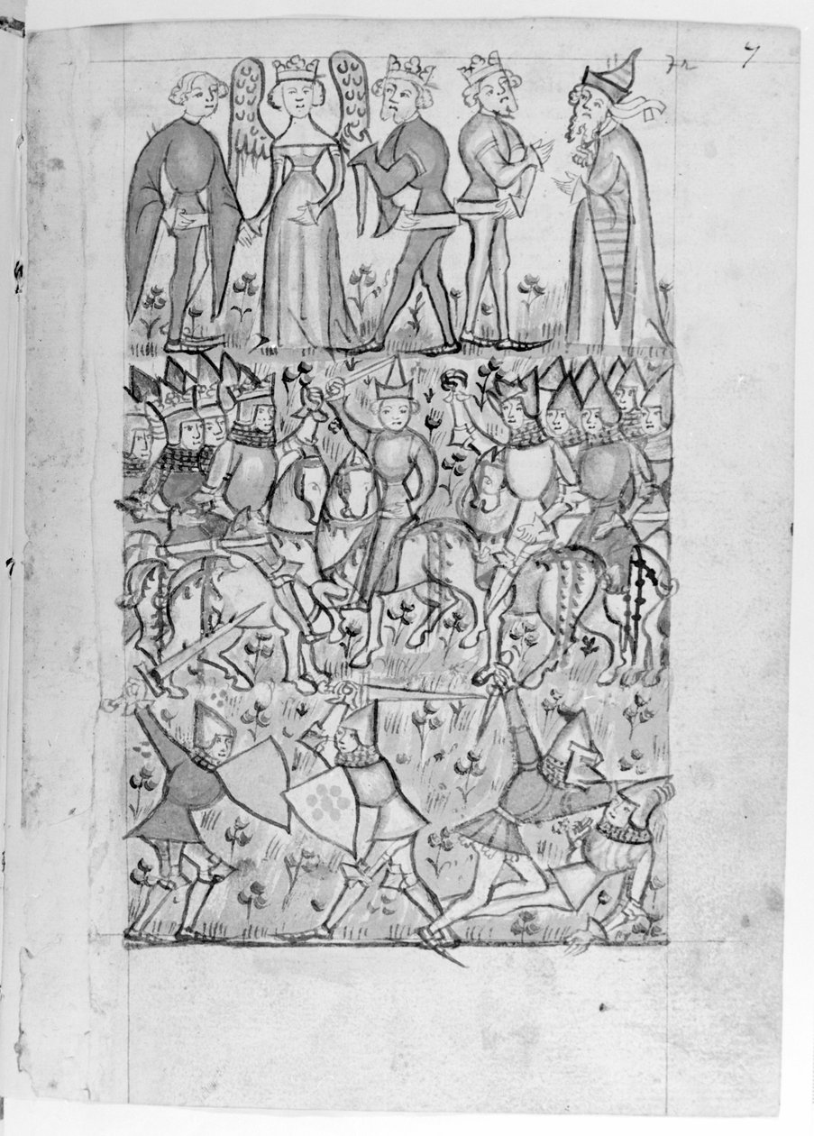 Papier op Legal-formaat 7 codex 2915 door Artist Unknown