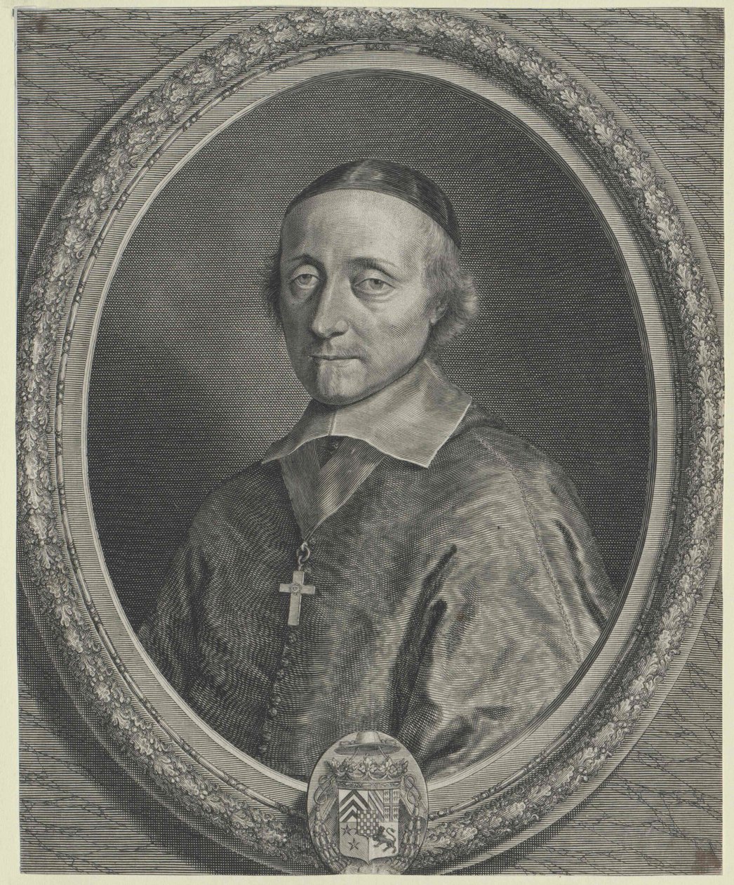 Louis Hercule de Levis de Ventadour (prent) door Artist Unknown