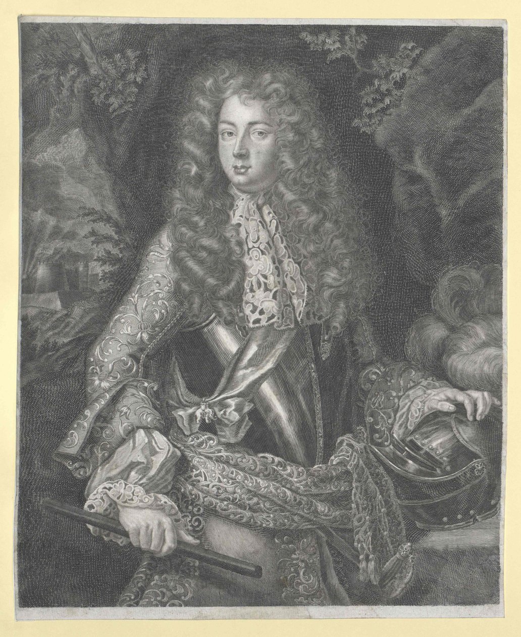 Markgraaf van Brandenburg-Ansbach Johann Frederik door Artist Unknown