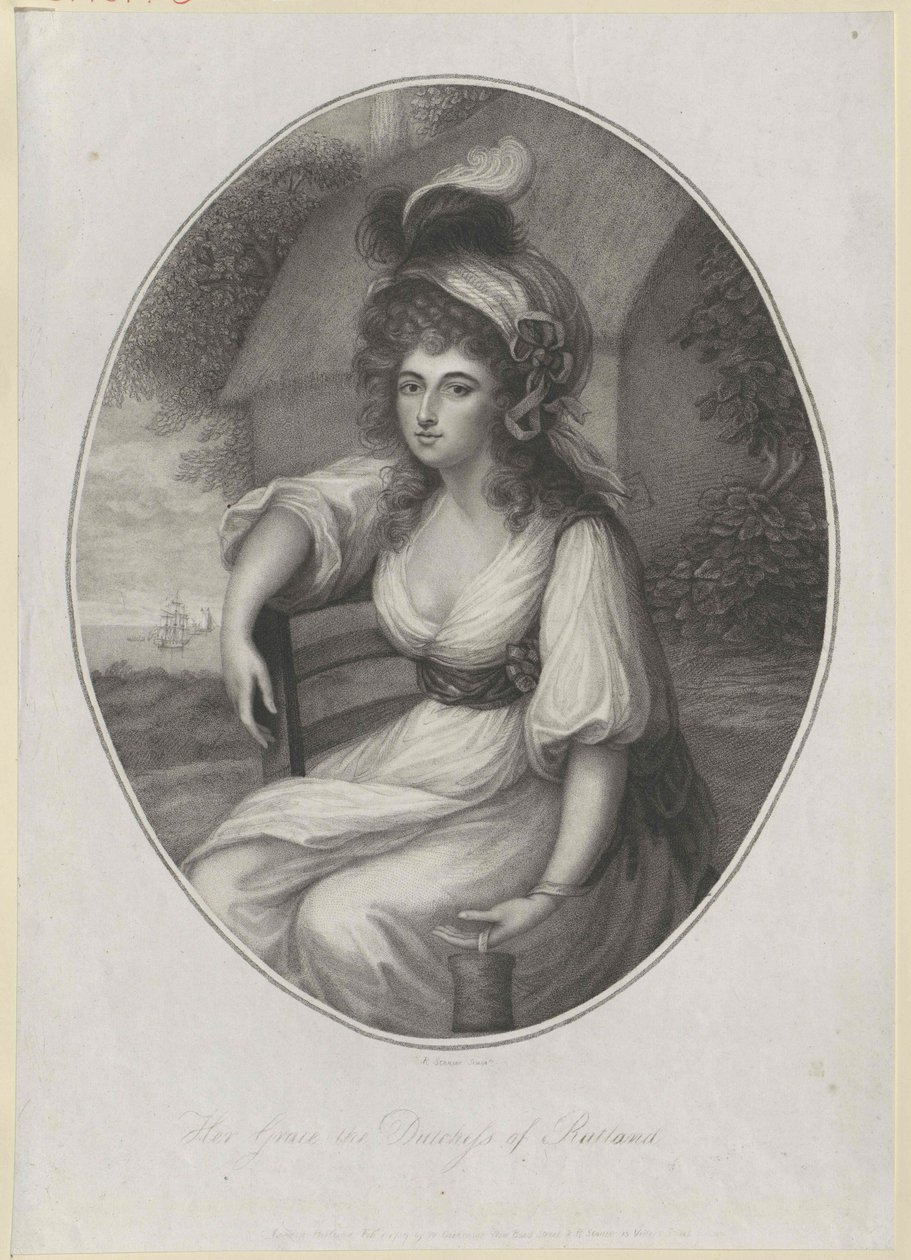 Mary Isabella Lady Somerset door Artist Unknown