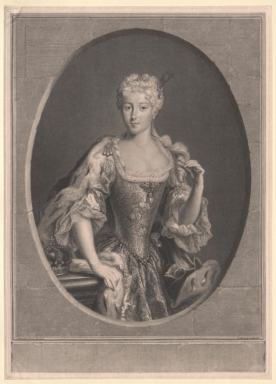 Maria Clementine Sobieska door Artist Unknown