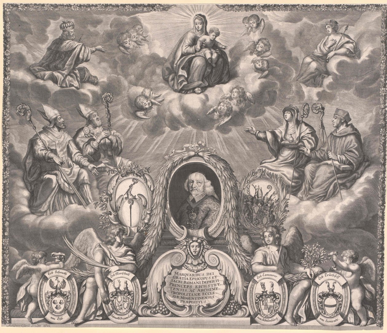 Marquard Schenk von Castell door Artist Unknown