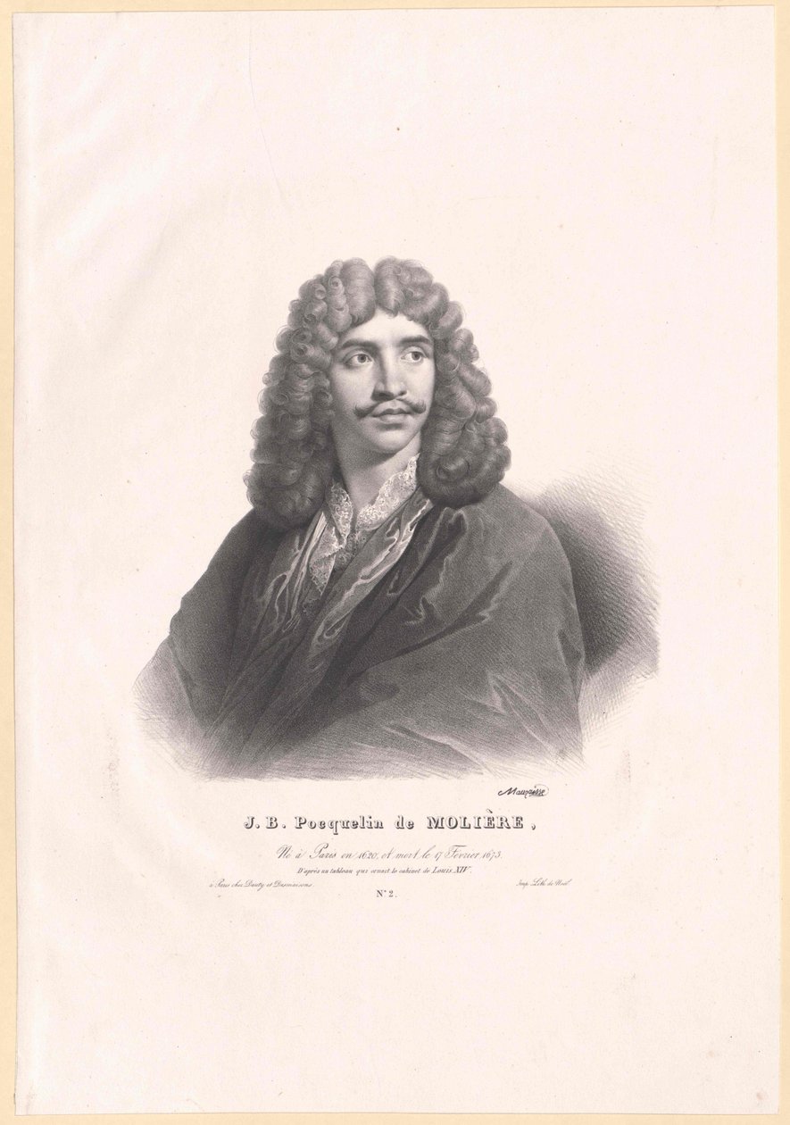 Molière door Artist Unknown